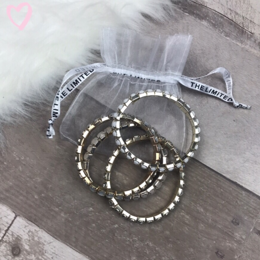 Set of four separate bracelets from The Limited